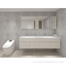 Estilo americano de muebles de baño de madera maciza de estilo americano